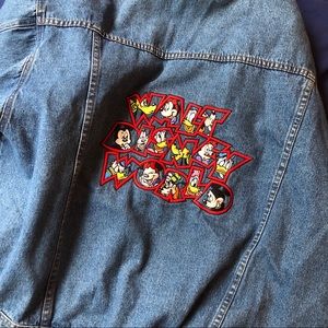 VINTAGE Walt Disney World Denim Jean Jacket